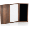 Safco® Medina Series Presentation Board Textured Brown Sugar