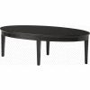 Safco® Reception Coffee Table - 48" Oval - Espresso - Sorrento Series