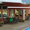 Awntech MM10-170-BPIN, Retractable Awning Manual 10'W x 8'D x 10"H Burgundy Pin