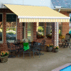 Awntech MM18-371-YW, Retractable Awning Manual 18'W x 10'D x 10"H Yellow/White