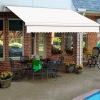 Awntech MM14-EXE-OAT Retractable Awning Manual 14'W x 10"H x 10'D Oatmeal Tweed