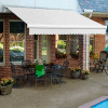 Awntech MM8-65-W Retractable Awning Manual 8'W x 10"H x 7'D Off White