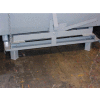 Pallet Truck Lifting Legs for Global Industrial™ Self-Dumping Hoppers - Yellow