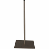 CBL Center Base L -Satin Chrome This Square Base
