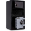 Mesa Safe B-Rate Depository Safe, Front Loading, Digital Lock-Keyed Exterior, 14"W x 14"D x 27-1/4"H