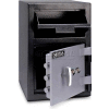 Mesa Safe B-Rate Depository Safe MFL2014K Front Loading, Dual Key Lock, 14"W x 14"D x 20-1/4"H