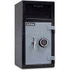 Mesa Safe B-Rate Depository Safe, Front Loading, Digital Lock, 14"W x 14"D x 27-1/4"H