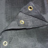 Xtarps, MN-MS70-B1224, 70% Shade Cloth, Shade Tarp, 12'W x 24'L, Black