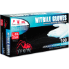 Medline Venom® Medical/Exam Nitrile Gloves, Powder-Free, Blue, L/XL, 100/Box, VEN4145