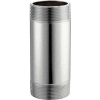 Chrome Plated Brass Schedule 40 Nipple 3/8 X 7-1/2 Npt Male - Pkg Qty 25