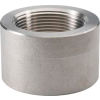 Ss 304/304l Forged Pipe Fitting 1/8&quot; Half Coupling Npt Female X Plain - Pkg Qty 45