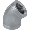 Iso Ss 304 Cast Pipe Fitting 45 Degree Elbow 4" Npt Female - Pkg Qty 2