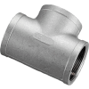1 In. 304 Stainless Steel Tee - FNPT - Class 150 - 300 PSI - Import