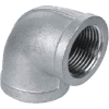 Iso Ss 316 Cast Pipe Fitting 90 Degree Elbow 1-1/2" Npt Female - Pkg Qty 10