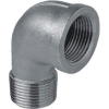 Iso Ss 316 Cast Pipe Fitting 90 Degree Street Elbow 1/2" Npt Male X Female - Pkg Qty 25