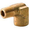Brass Yellow Barstock 1/8" 90 Degree Street Elbow Npt Male X Female - Pkg Qty 25