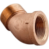 Brass 125 Lb Lead Free Fitting 3/4" 45 Degree Street Elbow Npt Male X Female - Pkg Qty 25