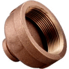 Brass 125 Lb Lead Free Fitting 1" X 3/4" Reducing Coupling Npt Female - Pkg Qty 25