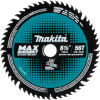 Makita&#174; Carbide-Tipped Max Effcy Cordless Plunge Saw Blade, Wood, MDF, Laminate, 6-1/2&quot;, 56 TPI