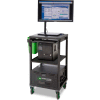 Newcastle Systems EC Series EcoCart Mobile Powered Laptop Cart with 100AH Battery