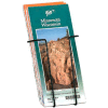 Marv-O-Lus Literature Holder, One Pocket, 50/CS, Black, 1205