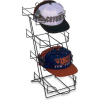 Marv-O-Lus Counter Cap Rack, 4 Pockets, Black, 38