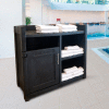 Mayne® Fairfield Horizontal Towel Valet, Black