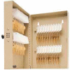 MMF STEELMASTER® 40-Key Cabinet 201204003 with Combination Lock 7-3/4" x 3-3/8" x 11-3/8", Sand