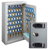 MMF STEELMASTER Heavy Duty 88 Key Safe Cabinet 20121088D01 Dual Control Electronic Combo Lock, Gray