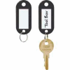 MMF STEELMASTER® ID Key Tags 201400604 - 1 Pack of 6 Tags, Black - Pkg Qty 4