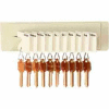 MMF STEELMASTER® 10-Key Wall Mount Key Rack 201401003 Sand