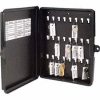 MMF STEELMASTER® 24-Key Plastic Key Storage Box 201712404 Black
