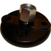 Standard Nylon Leveling Mount - Nylon - 1/2-13 Thread - 2" Dia. x 1-5/8" H - 4000 Lb. Capacity
