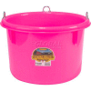 Little Giant Race Horse Tub P800, Polyethylene, 8 Gal., Hot Pink