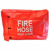 Fire Hose Hump Rack Cover - 30 In. X 25 In. X 6 In. - Red Vinyl - For 1420-3 Hump Rack
