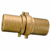 Fire Hose Short Shank Coupling Set - 3 In. NPSH - Brass