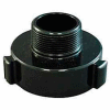 Fire Hose Female/Male Reducer Adapter - 2-1/2 In. NH Female X 3/4 In. GH Male - Aluminum