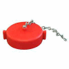 Fire Hose Red Hose Cap - 2-1/2 In. NH - Plastic