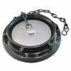 Fire Hose Storz Cap - 4 In. - Black/Silver