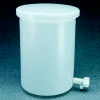 Thermo Scientific Nalgene Heavy-Duty Cylindrical Tank with Spigot, LLDPE, 30 Gallon