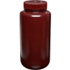 Thermo Scientific Nalgene Wide-Mouth Amber HDPE Bottles, 500mL, Case of 48