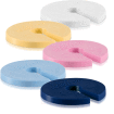Color Flat Disk, 13/16", Pink, 100/Pack