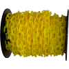 Plastic Chain - 1-1/2" Links - On A Reel - Yellow - 200 Feet - Trade Size 6