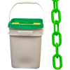 Mr. Chain 50014-P Plastic Chain - 2" Links - In A Pail - Green - 160 Feet