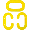 Mr. Chain Master Links, 2", Yellow, 10 Pack