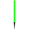 Global Industrial&#153; Plastic Ground Pole, 35&quot;H, Safety Green