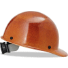 MSA 475395 Skullgard Protective Hard Hats, Front Brim, Ratchet Suspension, Size 6-1/2 - 8, Tan