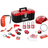 Master Lock® Personal Safety Lockout Kit, Valve & Electrical Focus, 1457VE410KA
