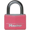 Master Lock® No. 146D Pink Covered Solid Body Padlock - Pkg Qty 24