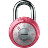 Master Lock® No. 1530DPNK Pink Combination Padlock - Pkg Qty 24